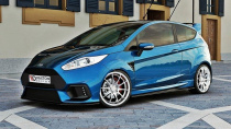 Ford Fiesta MK7 Facelift (Med RS-look Front) 2012-2017 Frontläpp / Frontsplitter Maxton Design